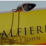 Alfieri St John - 18k  White   Gold Diamond Pink Jade Necklace